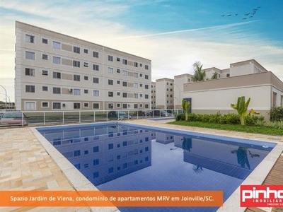 Apartamento em Vila Nova, Joinville/SC de 41m² 2 quartos à venda por R$ 75.600,00