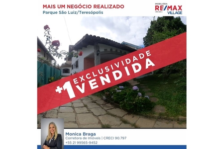 Casa em Parque São Luiz, Teresópolis/RJ de 146m² 4 quartos à venda por R$ 699.000,00