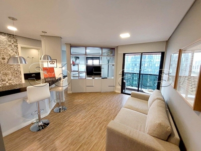 Flat em Itaim Bibi, São Paulo/SP de 40m² 1 quartos para locação R$ 2.550,00/mes