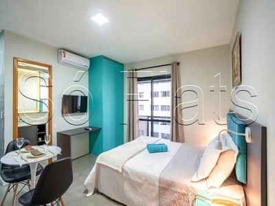 Flat em Jardim Paulista, São Paulo/SP de 26m² 1 quartos para locação R$ 2.200,00/mes