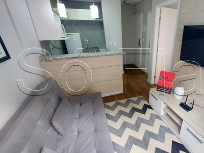 Flat em Santa Cecília, São Paulo/SP de 40m² 1 quartos para locação R$ 2.520,00/mes