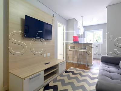 Flat em Santa Cecília, São Paulo/SP de 60m² 2 quartos para locação R$ 3.720,00/mes