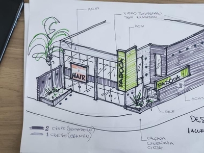 Loja em Jardim Terra Branca, Bauru/SP de 168m² à venda por R$ 999.000,00 ou para locação R$ 3.800,00/mes