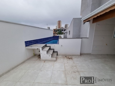 Penthouse em Campestre, Santo André/SP de 100m² 2 quartos à venda por R$ 498.000,00