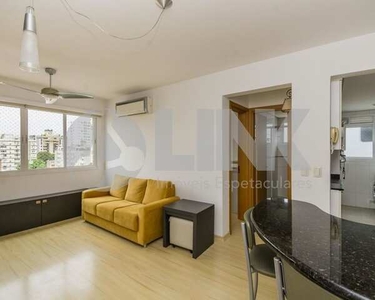 Apartamento com 1 dormitório e 1 vaga de garagem à venda no bairro Rio Branco em Porto Ale