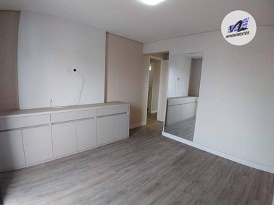 Apartamento com 3 dormitórios para alugar, 95 m² por R$ 4.430,00/mês - Fundação - São Caet