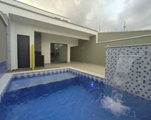 CASA NOVA COM PISCINA