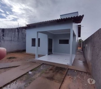 Casa nova no Novo Estrela 3 quartos financiável por R$290mil