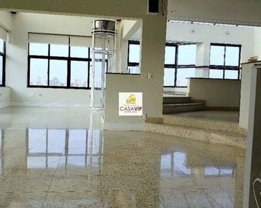 Cobertura triplex para venda ou locação, Campo Belo, 389m², 4 suítes, 5 vagas!