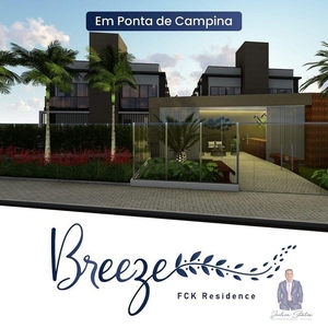Casa em Condomínio para Venda em Cabedelo, Ponta de Campina, 3 dormitórios, 1 suíte, 4 banheiros, 2 vagas